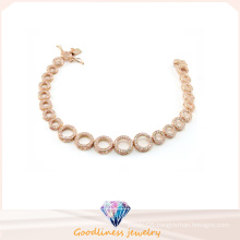 Wholesale Jewelry Woman′s Fashion AAA CZ 925 Silver Bracelet (BT6599)